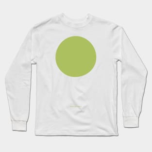 Circular - Crayola Middle Green Yellow Long Sleeve T-Shirt